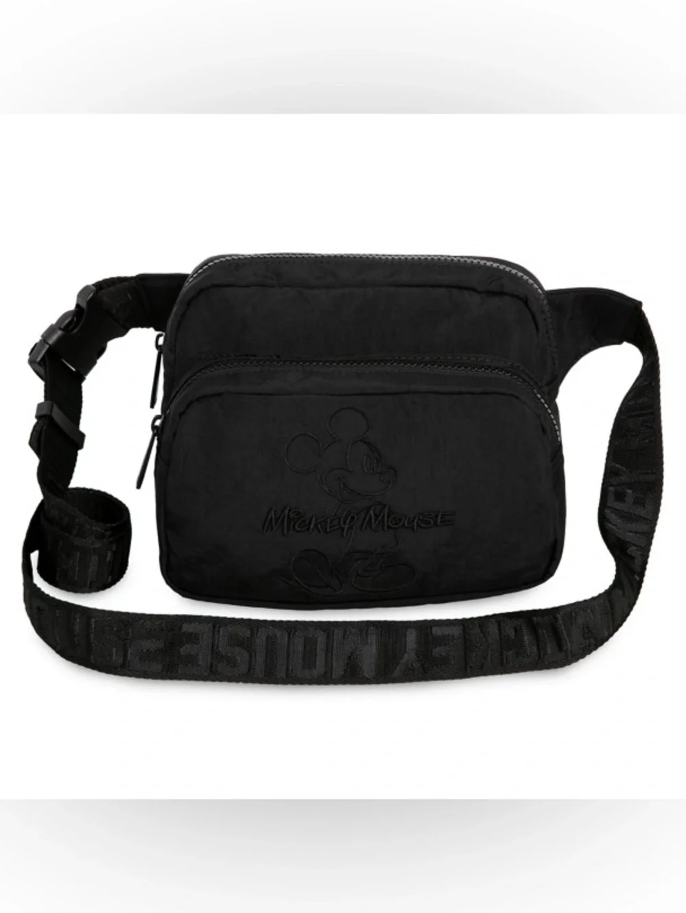 Mickey Mouse Black Standing Hip Pack